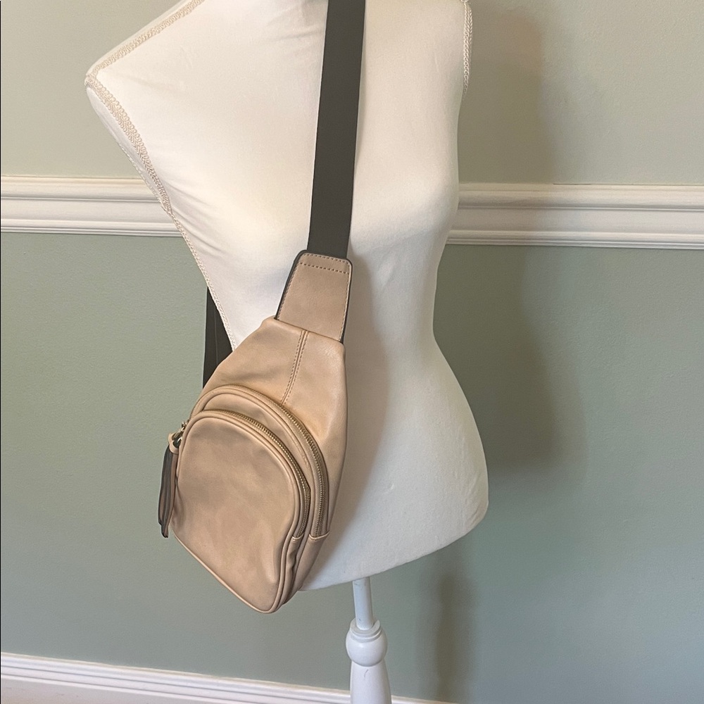 Tan Crossbody Bag